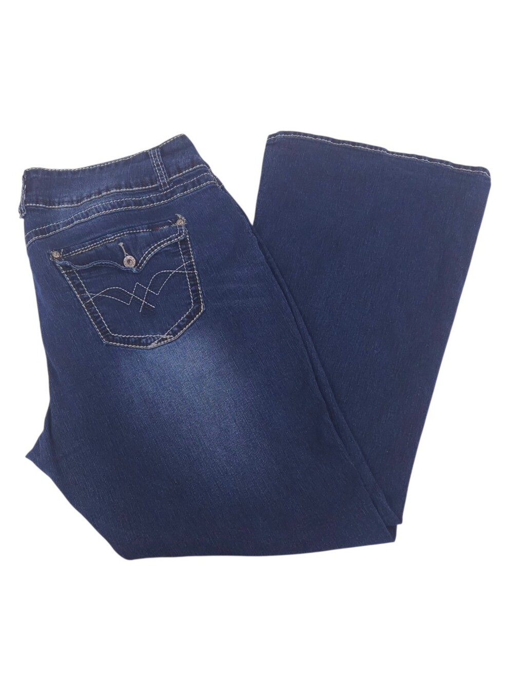 Angels Dark Blue Bootcut Jeans Size 22W